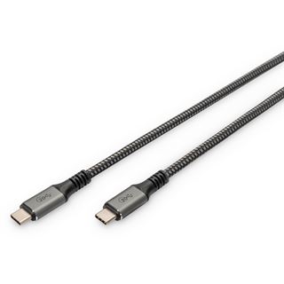 (&euro;7,63*/1m) 3.00m Digitus USB-C Anschlusskabel Stecker auf