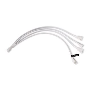 Alphacool LK Y-Splitter 4-Pin auf 4x 4-Pin PWM 30cm weiß