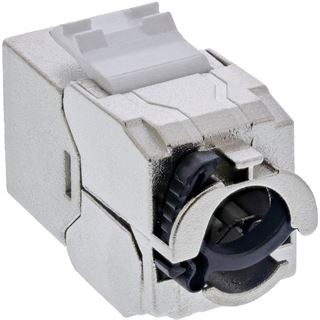InLine 24er Bulk-Pack Keystone RJ45 Buchse Slim, SNAP-In, Cat.6A,