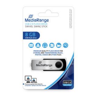 8GB MediaRange Neutral USB-Stick flash drive