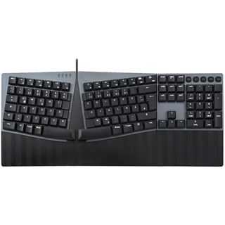 Perixx PERIBOARD-535 USB Deutsch schwarz (kabelgebunden)