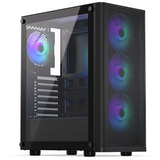 Endorfy Ventum 200 ARGB Midi Tower ohne Netzteil schwarz