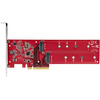 STARTECH DUAL M.2 PCIE SSD ADAPTER CARD