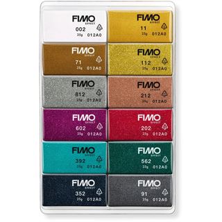 Fimo Mod.masse Effect Sparkle 12er-Set Glitter retail