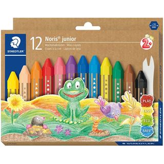 STAEDTLER Wachsmalkreide Noris junior 12er-Set retail