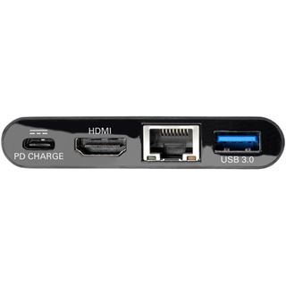 EATON TRIPPLITE USB-C Multiport Adapter - 4K HDMI USB-A Port GbE 60W