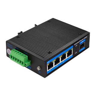 LogiLink Gigabit Ethernet Switch, 4-Port 1000 Mbps + 1 port SFP