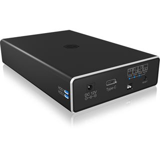 ICY Box extern USB-A 3.1 - 2x 2,5 SATA **