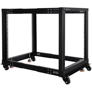 Alphacool ES 19" Open Frame Serverrack 12HE Verstellbare Tiefe