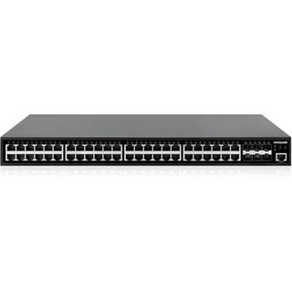 Intellinet 54-P PoE+ Managed Switch 6x10GbE 450W