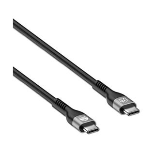 2.00m Manhattan USB2.0 USB-C Kabel Stecker/Stecker 240W schwarz