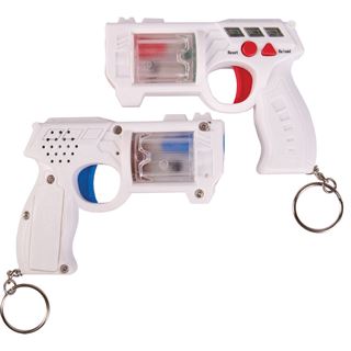 ThumbsUp! Laserpistole 2 St&uuml;ck wei&szlig;