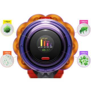 Dyson V12 Detect Slim Absolute Gelb/Nickel 545W 2023