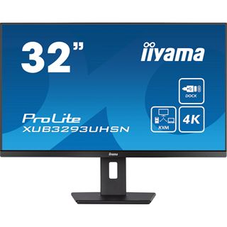 31.5" (80,01cm) iiyama ProLite XUB3293UHSN-B5 schwarz 3840x2160