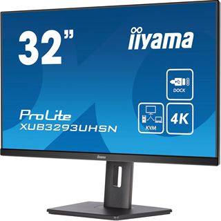 31.5" (80,01cm) iiyama ProLite XUB3293UHSN-B5 schwarz 3840x2160