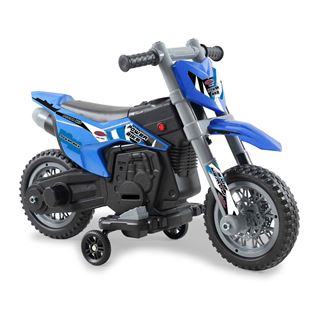 Jamara Ride-on Motorrad Power Bike 6V blau 2+