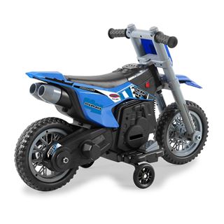 Jamara Ride-on Motorrad Power Bike 6V blau 2+