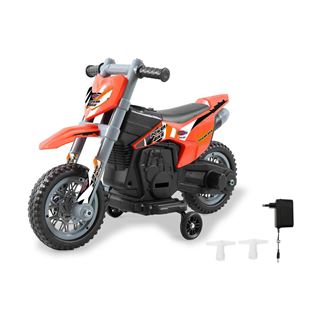 Jamara Ride-on Motorrad Power Bike 6V orange 2+