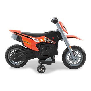 Jamara Ride-on Motorrad Power Bike 6V orange 2+