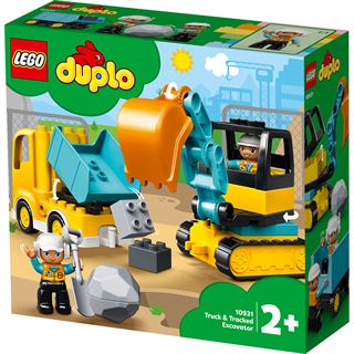 LEGO DUPLO 10931 Bagger und Laster, kreatives Spielzeug