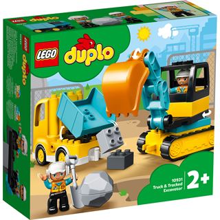 LEGO DUPLO 10931 Bagger und Laster, kreatives Spielzeug