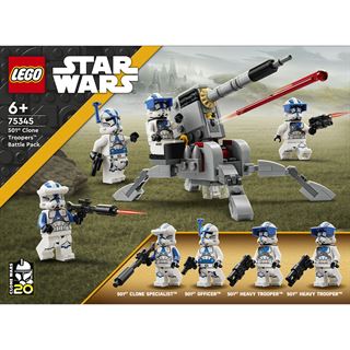 LEGO Star Wars 75345 501st Clone Troopers Battle Pack Set mit Figuren