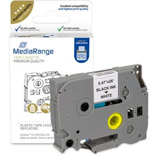 MediaRange Schriftbandka. Brother TZ-231S/TZe-231S 12mm 4m s