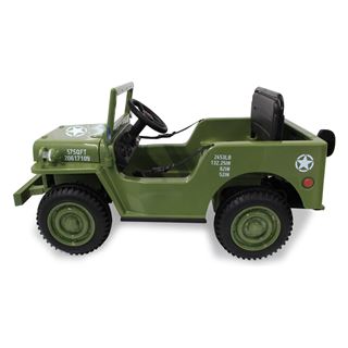 Voiture enfant électrique | Jeep Willys Vert Voiture enfant électrique | Jeep Willys Vert