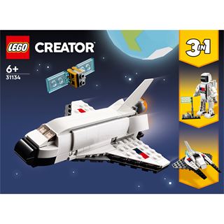 LEGO Creator 3in1 31134 Spaceshuttle und Raumschiff-Spielzeug-Set