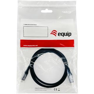 0.50m Equip USB Kabel 3.2 C -> C Verl. St/St 0.50m 5A sw