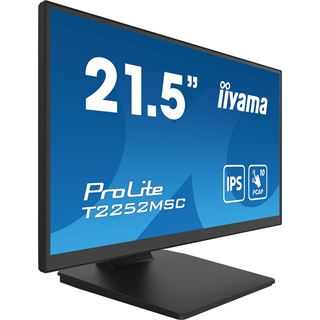 21.45" (54,48cm) iiyama ProLite T2252MSC-B2 schwarz 1920x1080