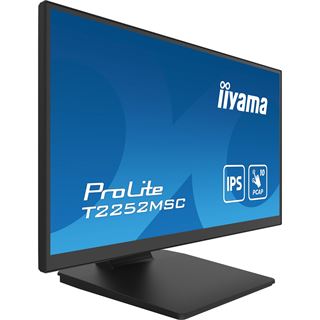 21.45" (54,48cm) iiyama ProLite T2252MSC-B2 schwarz 1920x1080