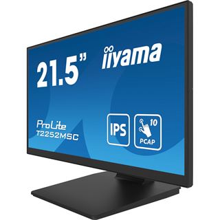 21.45" (54,48cm) iiyama ProLite T2252MSC-B2 schwarz 1920x1080