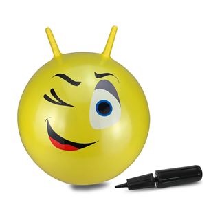 Jamara H&uuml;pfball Eye gelb 550mm 1+