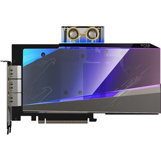 10GB Gigabyte GeForce RTX 3080 AORUS Xtreme Waterforce WB LHR Wasser