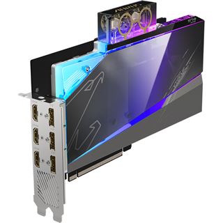 10GB Gigabyte GeForce RTX 3080 AORUS Xtreme Waterforce WB LHR Wasser