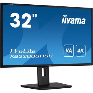 31.5" (80,01cm) iiyama ProLite XB3288UHSU-B5 schwarz 3840x2160