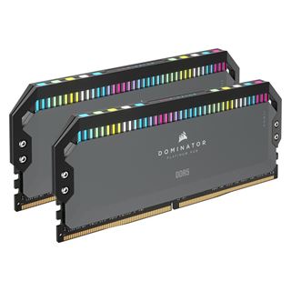 64GB Corsair Dominator Platinum RGB grau DDR5-6000 DIMM CL36 Dual Kit