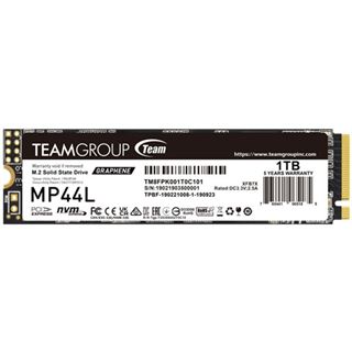 1TB TeamGroup MP44L M.2 2280 PCIe 4.0 x4 3D NAND (TM8FPK001T0C101)
