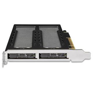 ICY Dock ToughArmor 2x M.2 NVME to PCIe 4.0 x8 card bifurcation w/tra