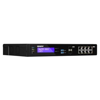 QNAP QuCPE-3032-C3558R-8G Intel Atom C3558R 8x2.5GbE RJ45 ports and