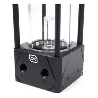 Alphacool Eisbecher Aurora D5 Acetal/Glas - 250mm mit D5 VPP655 PWM