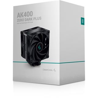 Deepcool AK400 Zero Dark Plus CPU-K&uuml;hler - 120mm, schwarz