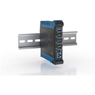 SEH IH-304 USB 3.0 Hub Hutschiene