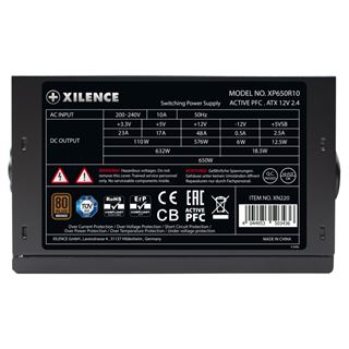 650 Watt Xilence Gaming Series XP650R10 80+ Bronze