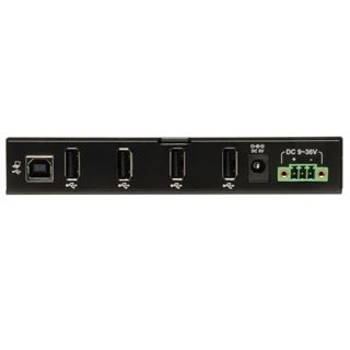 EATON Tripp Lite 4-Port Rugged Industrial USB 2.0 Hi-Speed Hub w 15KV