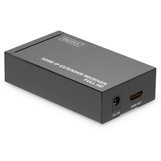 Digitus HDMI IP Extender Receiver Full HD schwarz