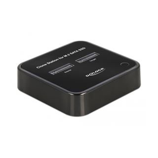 Delock SSD-Dockingstation Sch&auml;chte: 2 - M.2 - M.2 Card - USB-C