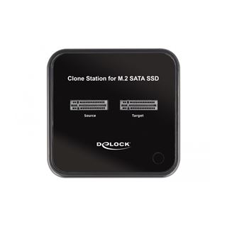 Delock SSD-Dockingstation Sch&auml;chte: 2 - M.2 - M.2 Card - USB-C
