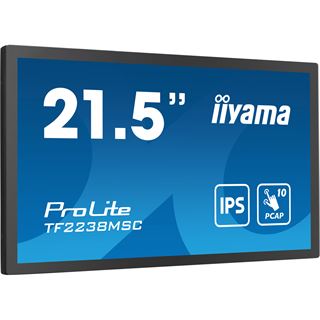 21,5" (54,61cm) iiyama ProLite TF2238MSC-B1 schwarz 1920x1080